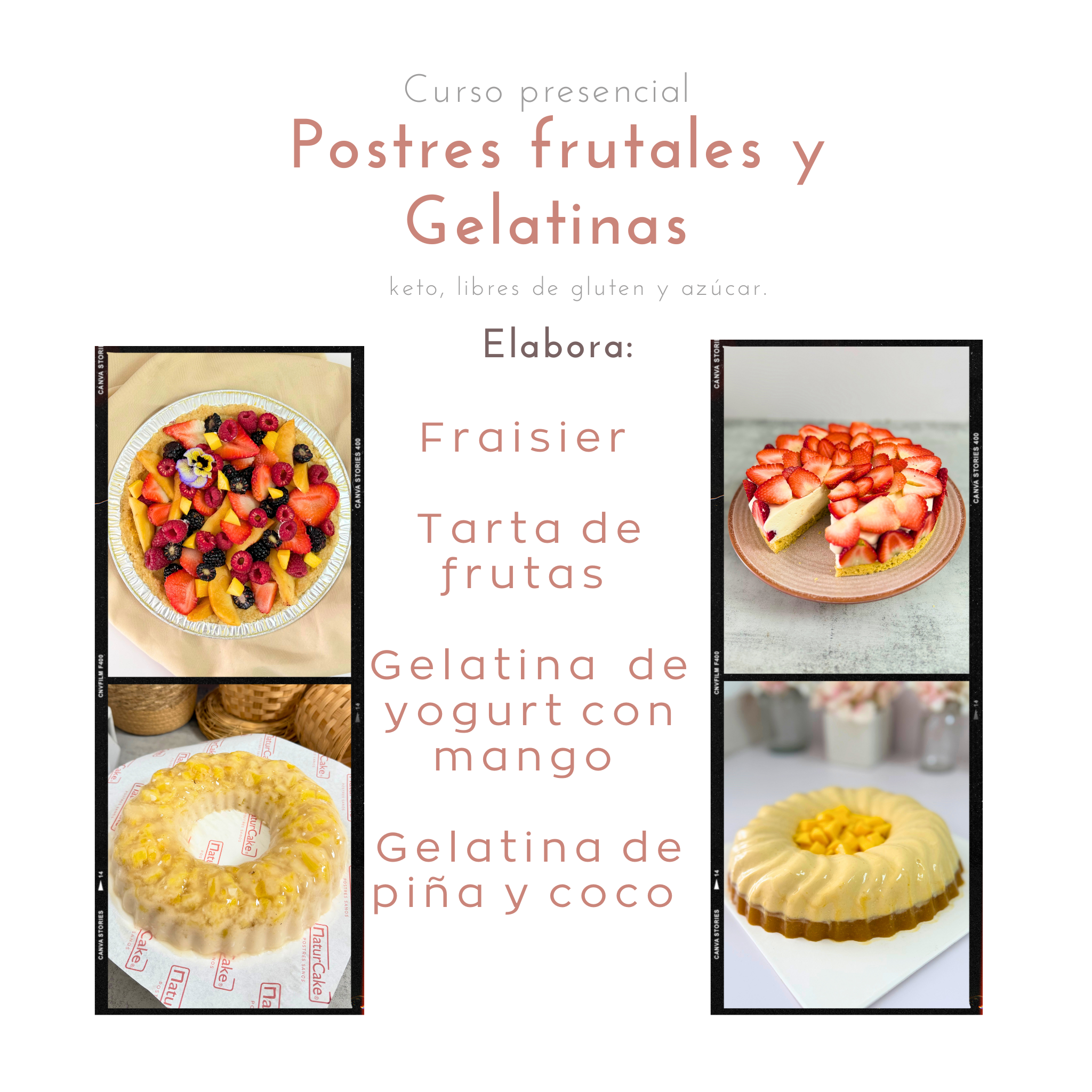 Curso Postres Frutales