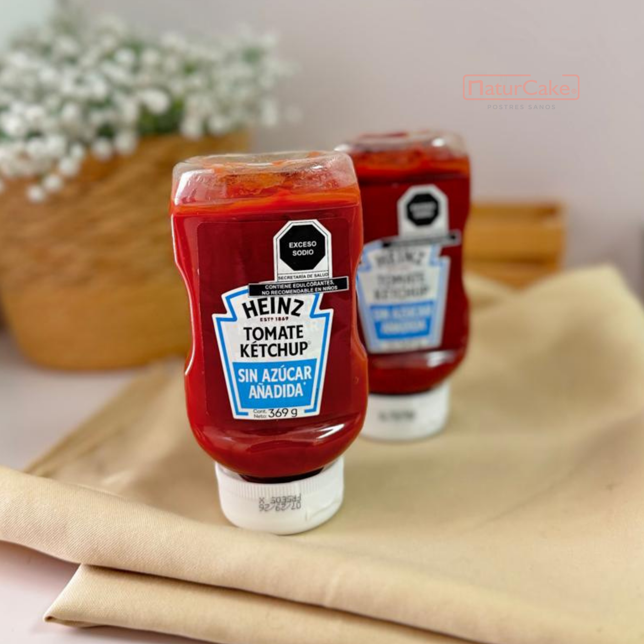 Catsup Heinz sin azúcar