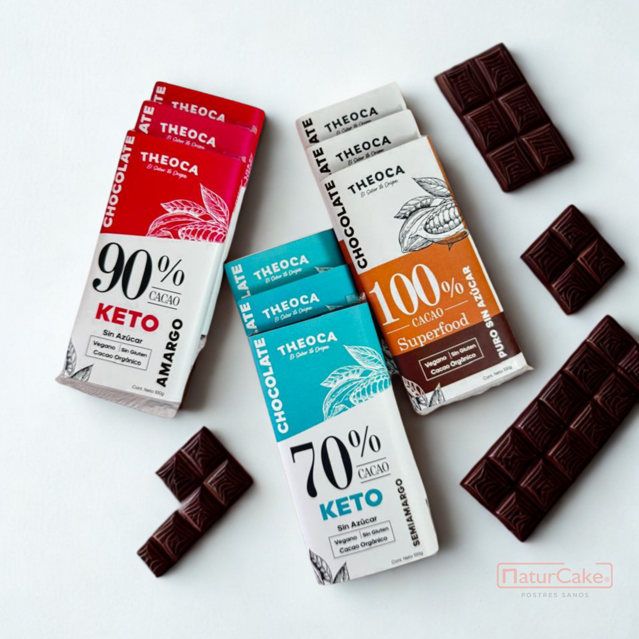 Barra de chocolate 80%