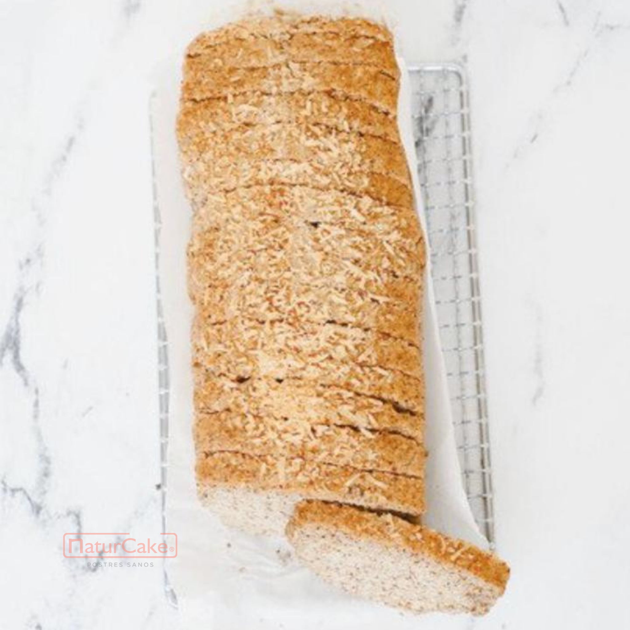 Pan de caja con ajo natural